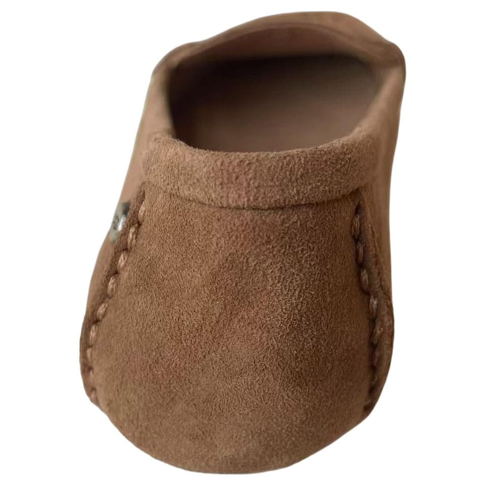 Лоферы UGG Adrien Овчина Лоферы Женские Коричневый - изображение 4