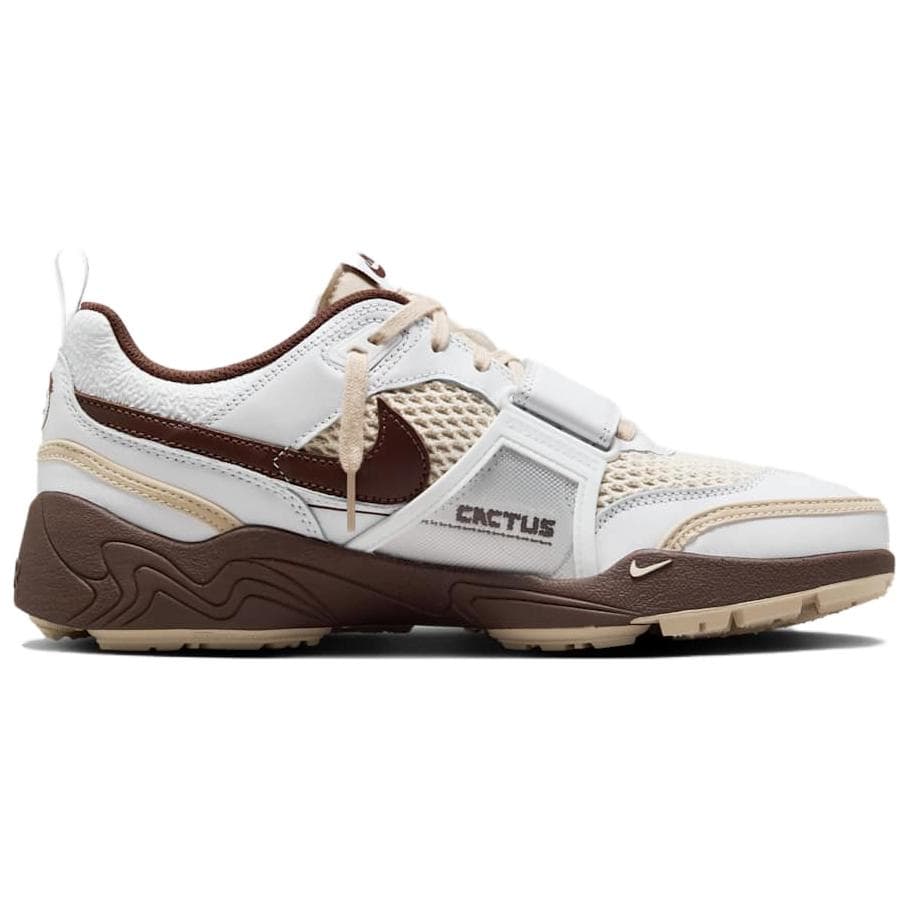 Кроссовки Travis Scott x Nike ZOOM Field JAXX "White/Light Chocolate" - изображение 2