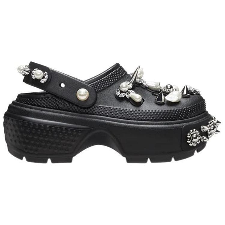 Сабо Crocs x SIMONE ROCHA Stomp Sabo Женские Черные - изображение 2