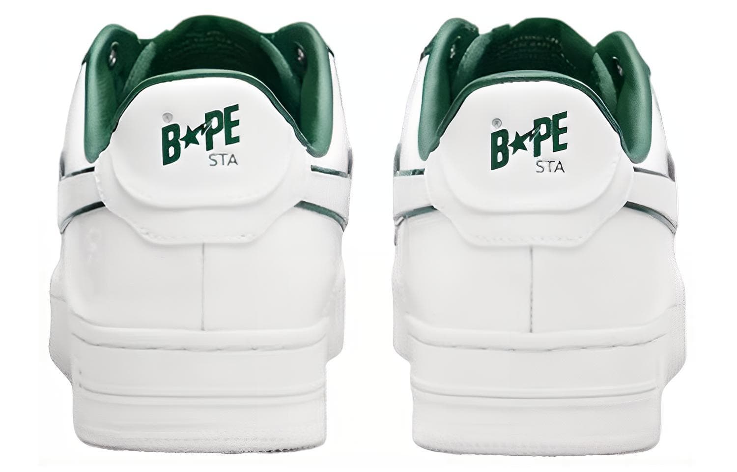 Кроссовки A BATHING APE STA White Green - изображение 4
