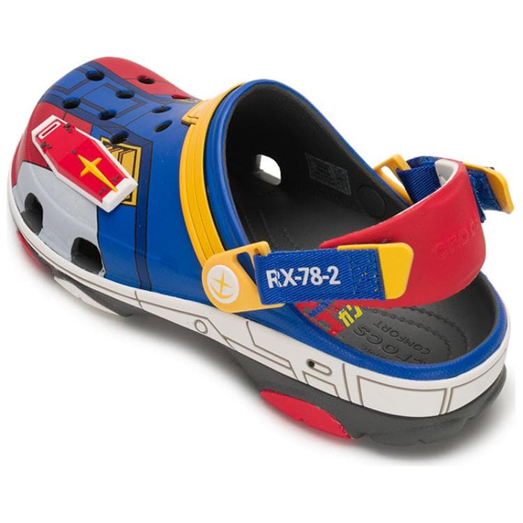 Сабо Crocs Gundam Clogs Blue Red - изображение 2