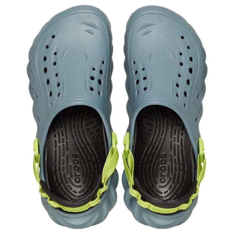Сабо Crocs Echo Clog ЭВА Сабо Резиновые Унисекс Pond Зеленый - изображение 3