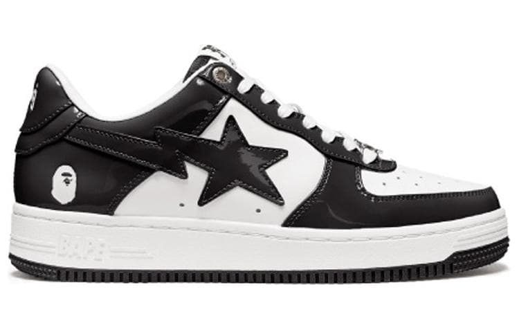 Кроссовки A BATHING APE STA Black White - изображение 2