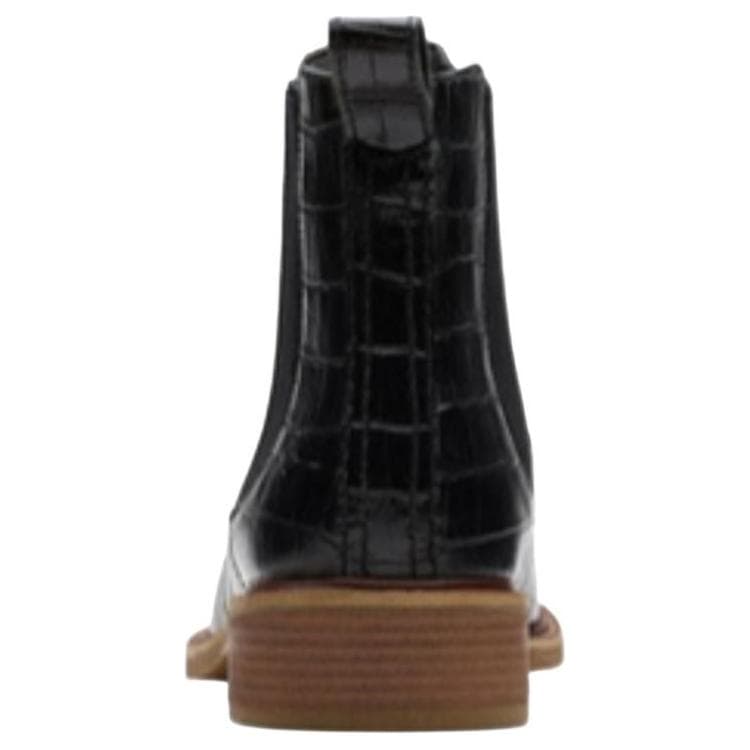 Ботинки челси Clarks Коровья кожа Челси Женские Черный - изображение 5