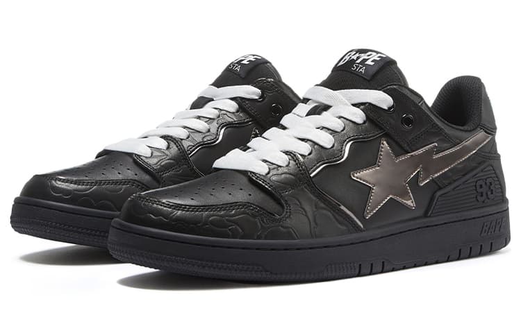 Кроссовки A BATHING APE SK8 Sta Black - изображение 2
