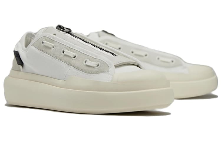 Кроссовки Y-3 Ajatu Court Low White Grey - изображение 3