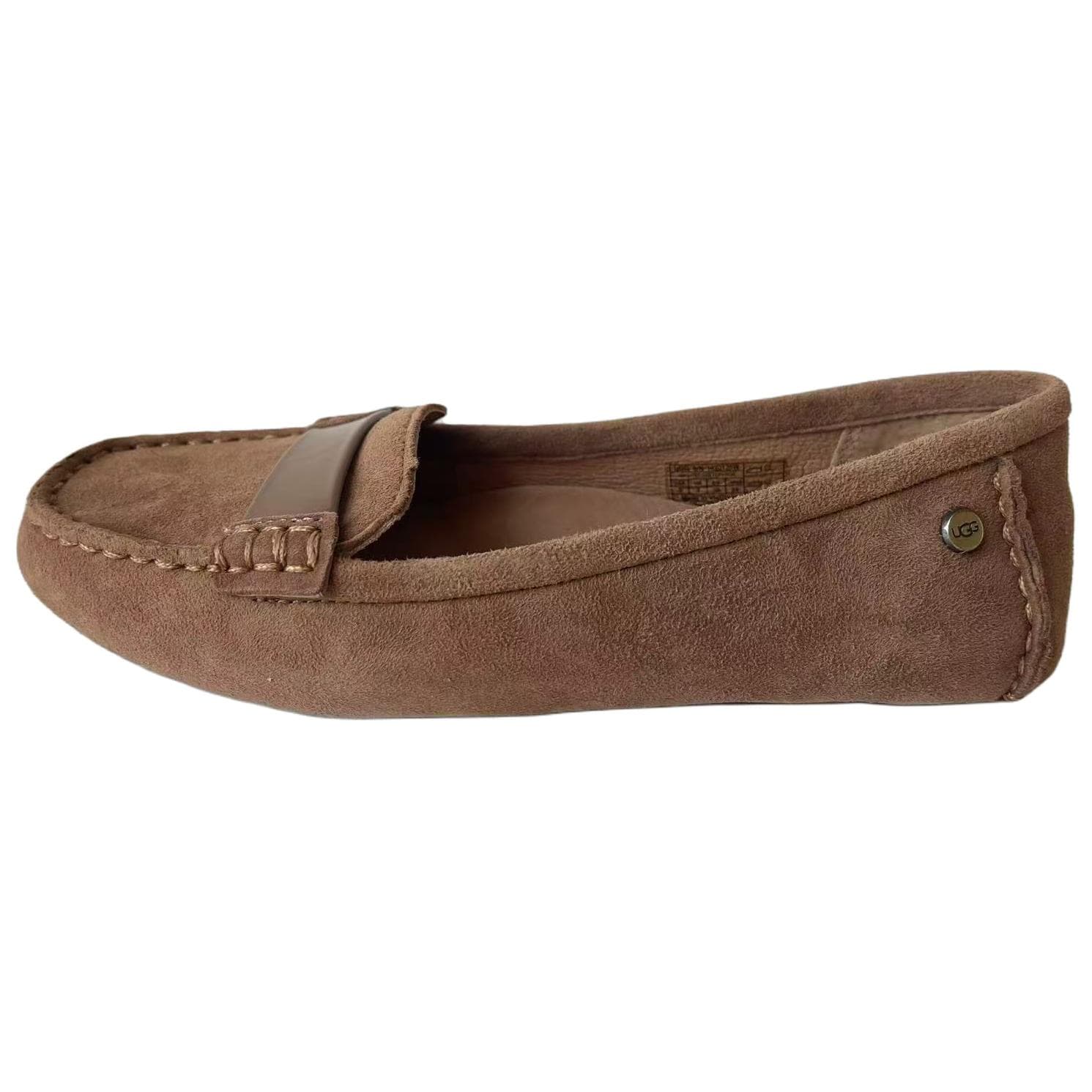 Лоферы UGG Adrien Овчина Лоферы Женские Коричневый - изображение 1