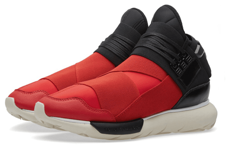 Кроссовки Y-3 Qasa High Red Black - изображение 3