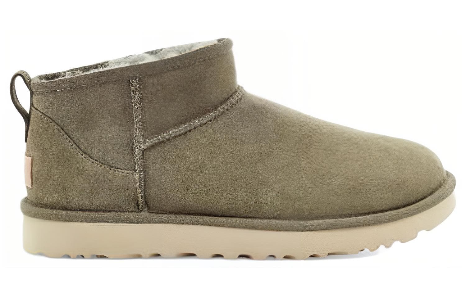 Ботинки зимние UGG Classic Ultra Mini Olive - изображение 2