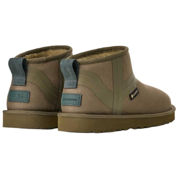 Ботинки зимние ReeseCooper x UGG Ткань Теплоизоляционные Снежные Ботинки Унисекс Оливкового Цвета - изображение 4