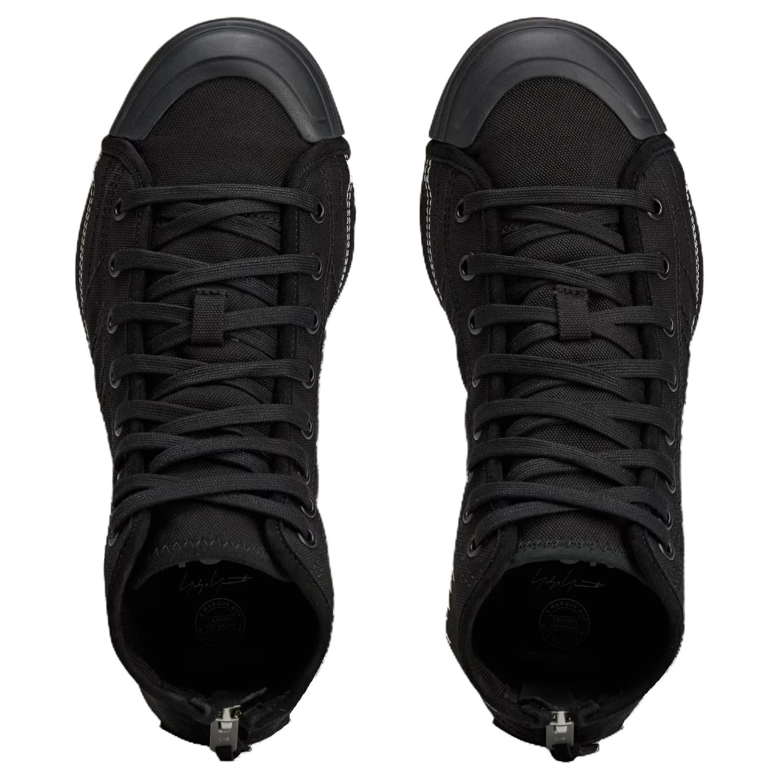 Кеды Y-3 x NEIGHBORHOOD Nizza Hi Удобные и минималистичные хай-топ кеды унисекс черный - изображение 3
