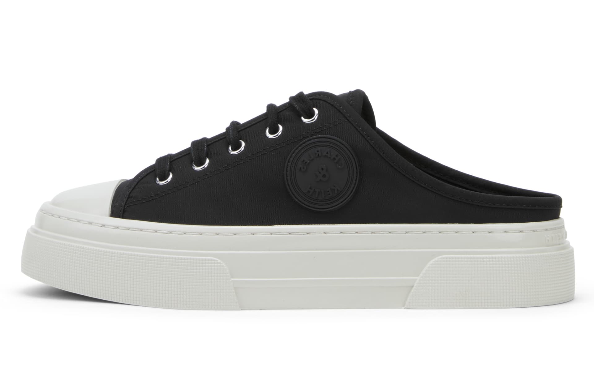 Кеды CHARLESKEITH ck WhiteBLACK TEXTUREDRed - изображение 1