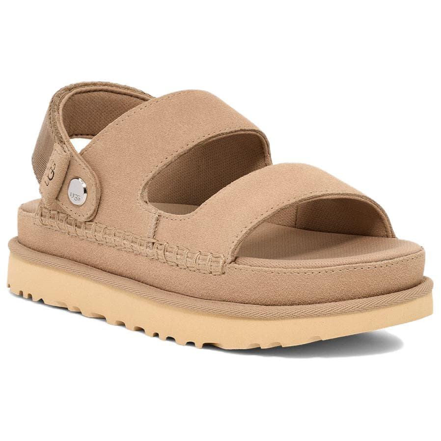 Шлёпанцы UGG one Шнурованные Сандалии Женские Песочный - изображение 3