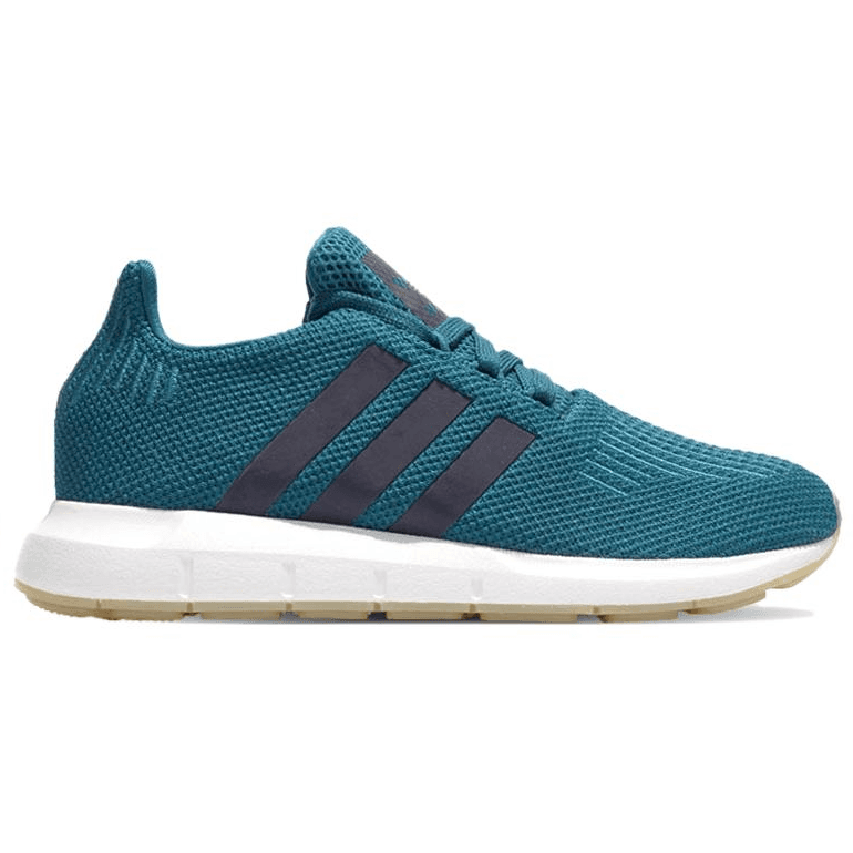 Кроссовки Adidas Originals Swift Run Устойчивая к истиранию Низкая Повседневная Обувь Женская Зеленая - изображение 2