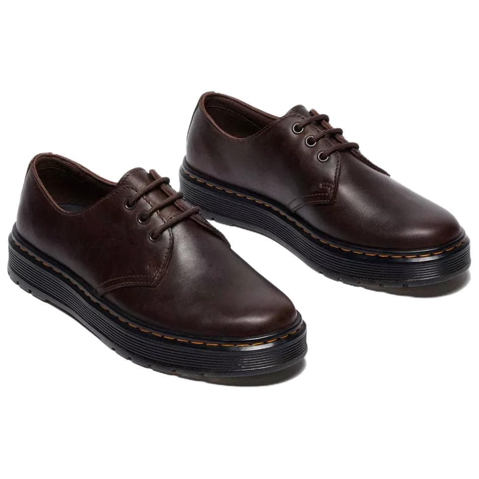 Ботинки Dr.Martens BROOKLINE Lo Повседневная обувь Мужская Коричневая - изображение 3