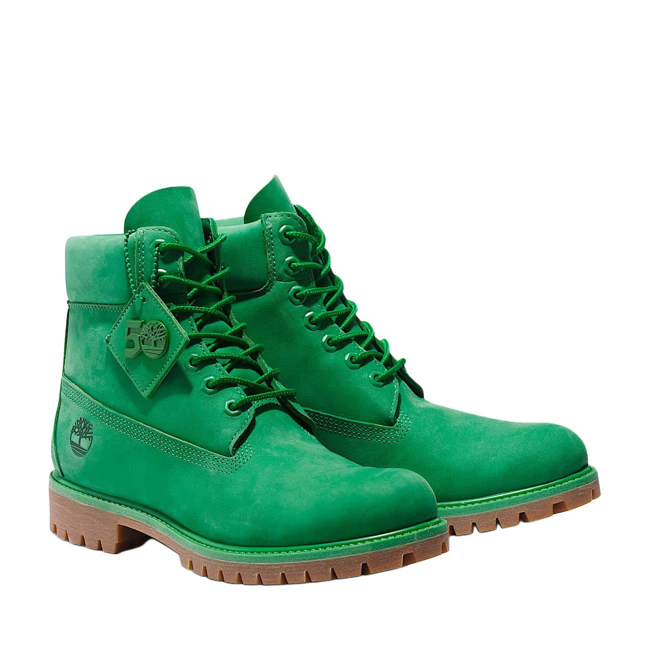 Ботинки Timberland Женские армейские ботинки средней длины зеленые - изображение 3