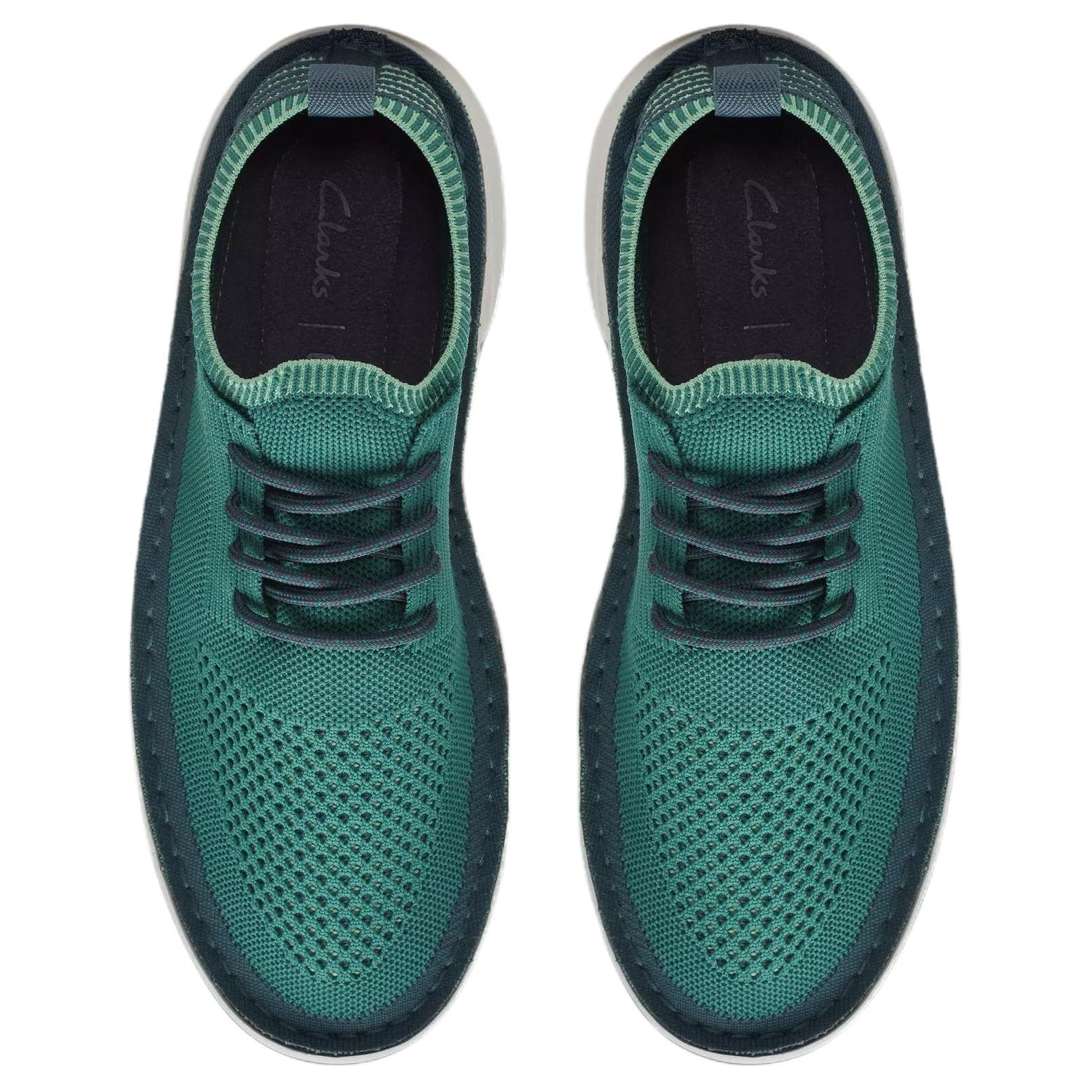 Кроссовки Clarks Origin2 Low Топ Повседневная обувь Женская Зеленая - изображение 4