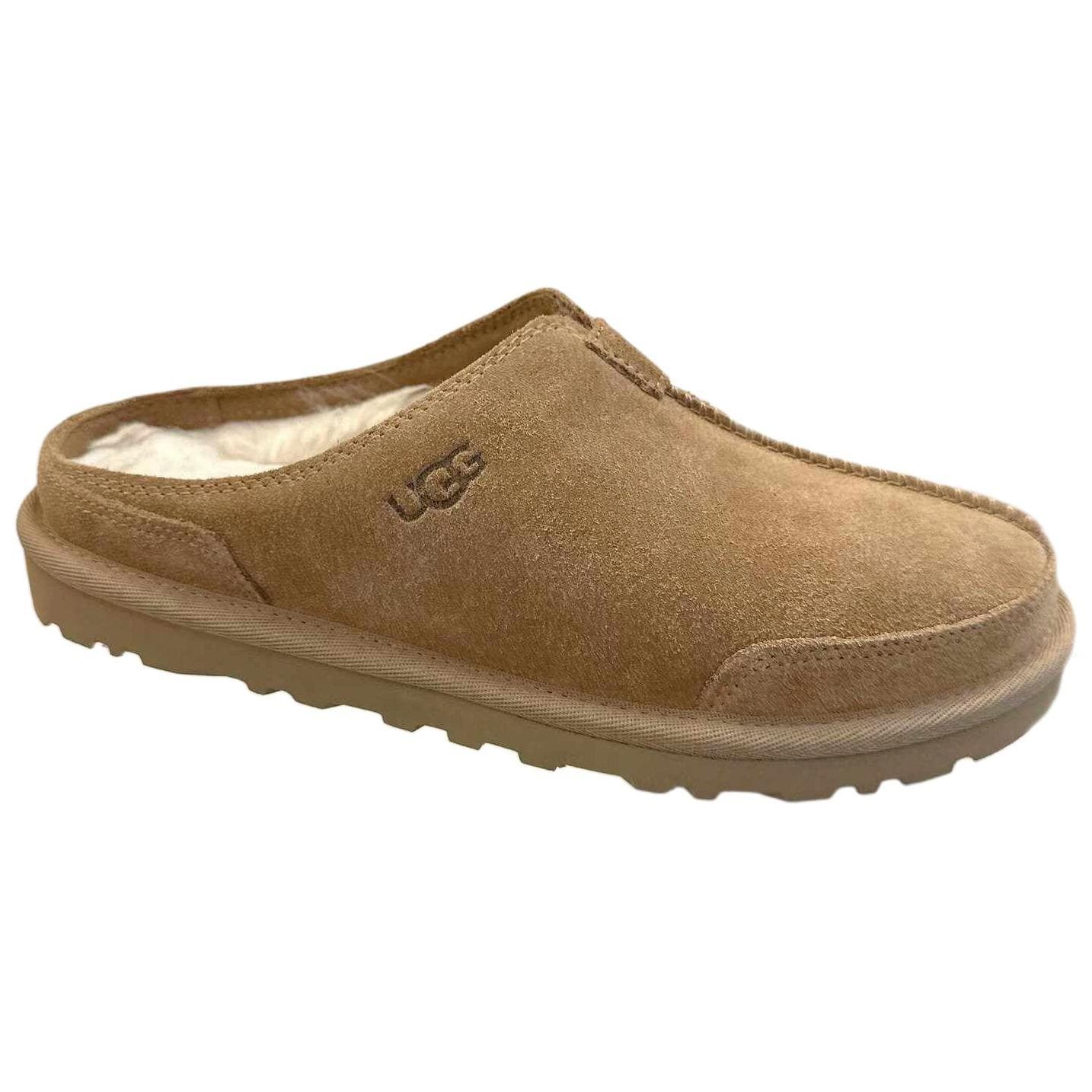 Сандалии UGG Модные Удобные Домашние Тапочки с Флисовой Подкладкой Женские Коричневые - изображение 2