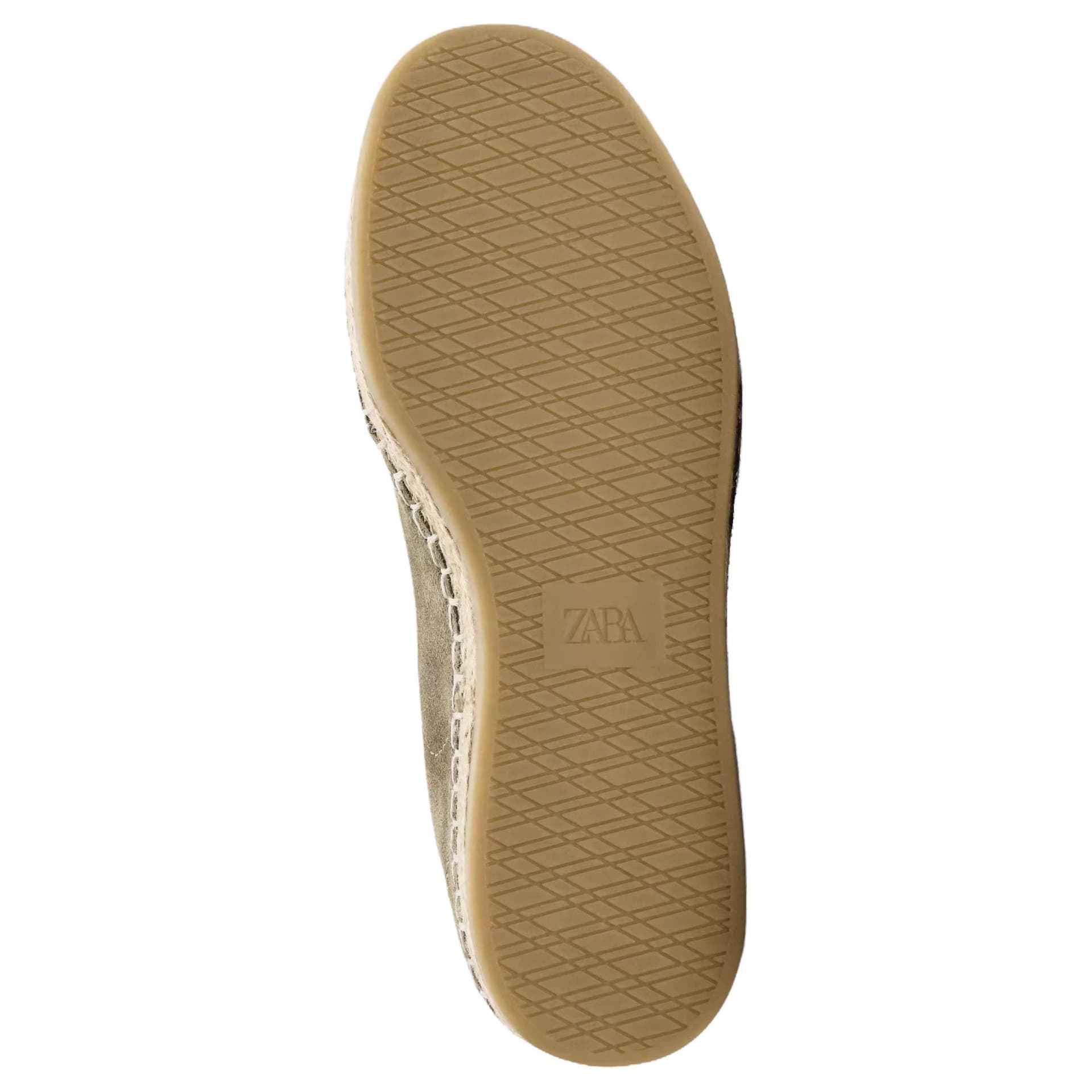 ZARA Espadrilles Мужские Хаки Зеленый - изображение 4