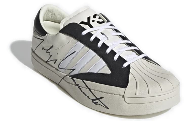 Кроссовки Y-3 Low Top Black White - изображение 2