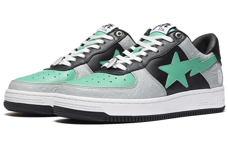 Кроссовки A BATHING APE STA Green Black Grey - изображение 2