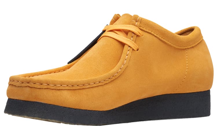 Кроссовки Clarks Originals Wallabee Yellow - изображение 3
