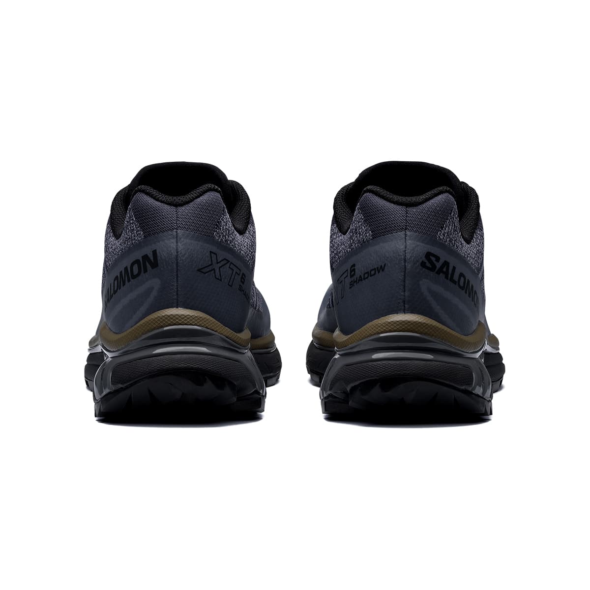 Кроссовки Salomon XT 6 Shadow Дышащая Поддержка Низкий Верх Уличная Обувь Унисекс Синий Серый - изображение 5
