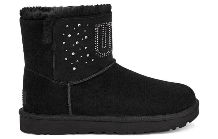 Ботинки зимние UGG Classic Short Black - изображение 2