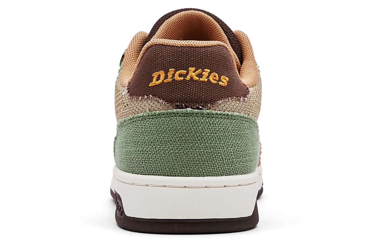 Кроссовки Dickies Низкие кеды для скейтбординга Мужские Цвет пшеница - изображение 4