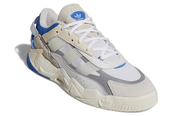 Кроссовки adidas Niteball White Blue - изображение 3