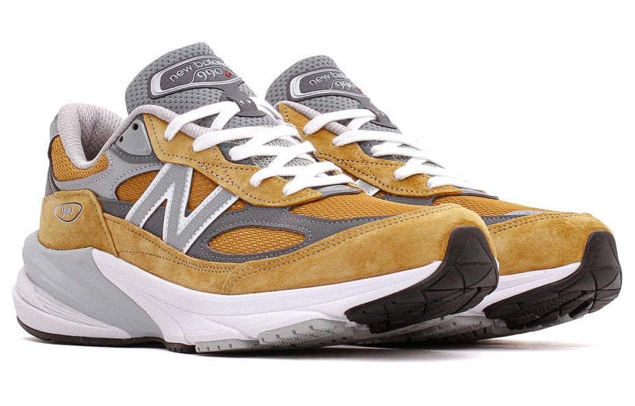 Кроссовки New Balance 990 V6 Brown Grey White - изображение 3
