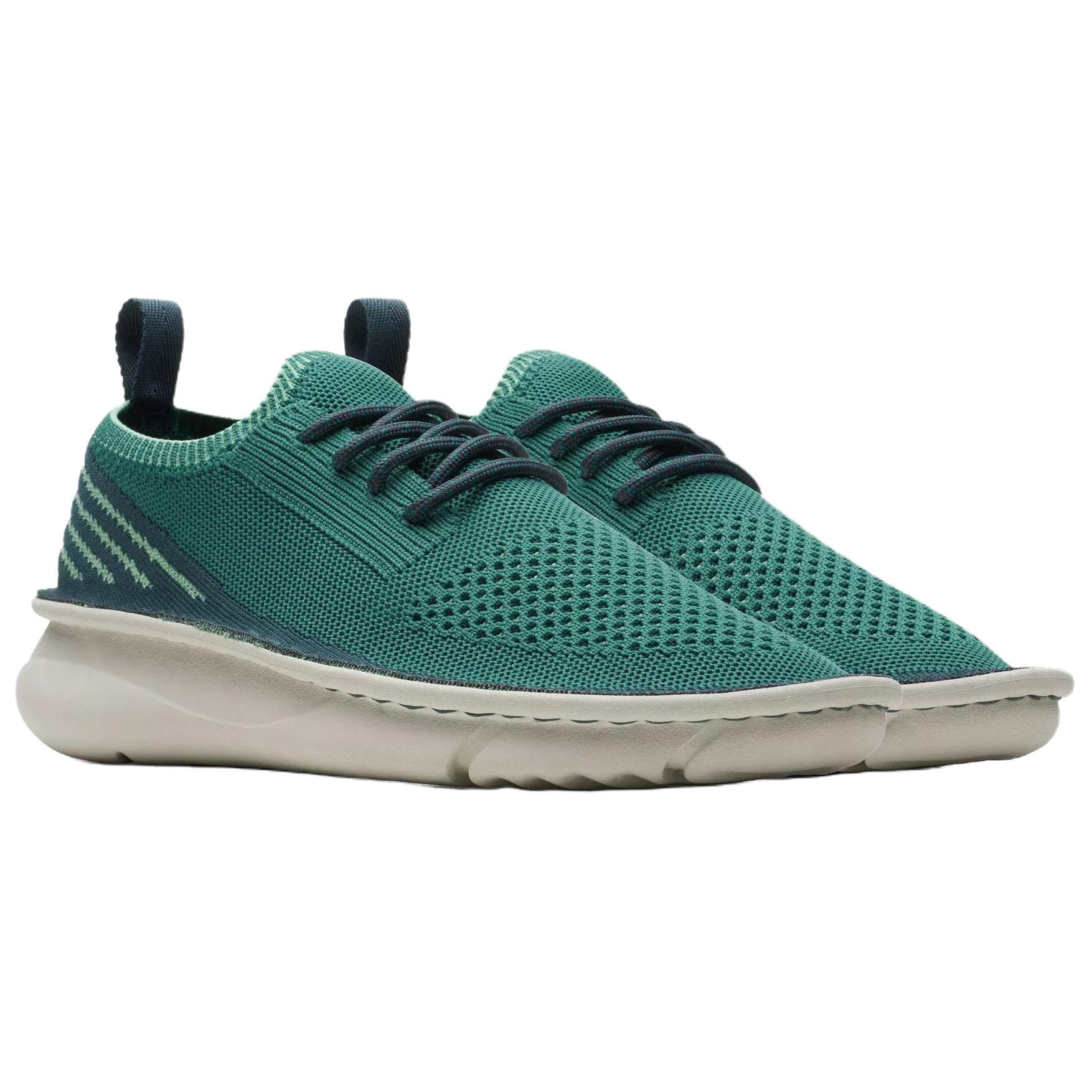 Кроссовки Clarks Origin2 Low Топ Повседневная обувь Женская Зеленая - изображение 3
