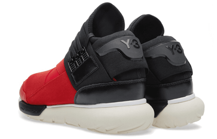 Кроссовки Y-3 Qasa High Red Black - изображение 4