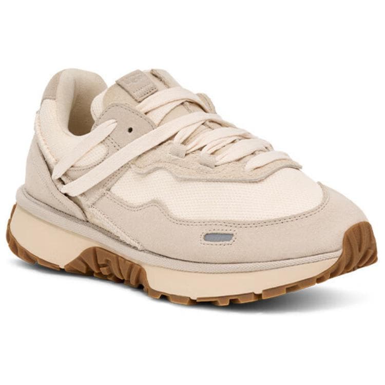 Кроссовки UGG RetroFi Корова Спилок Slip-Resistant Низкие Кроссовки с Толстой Подошвой Женские Бежевые - изображение 4