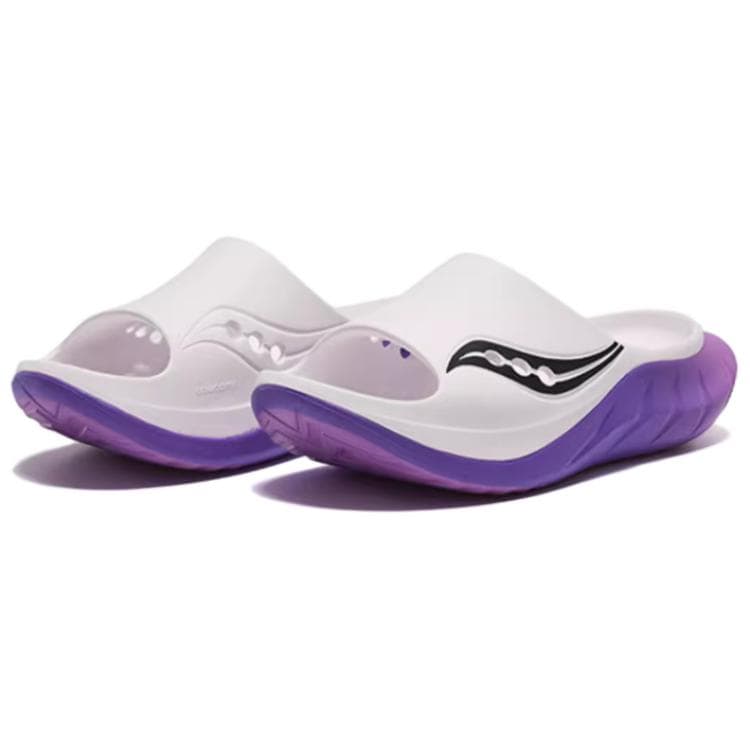 Сандалии Saucony Cradle 2 Устойчивые к истиранию Амортизация Устойчивые к истиранию Амортизация Шлепанцы Унисекс - изображение 3