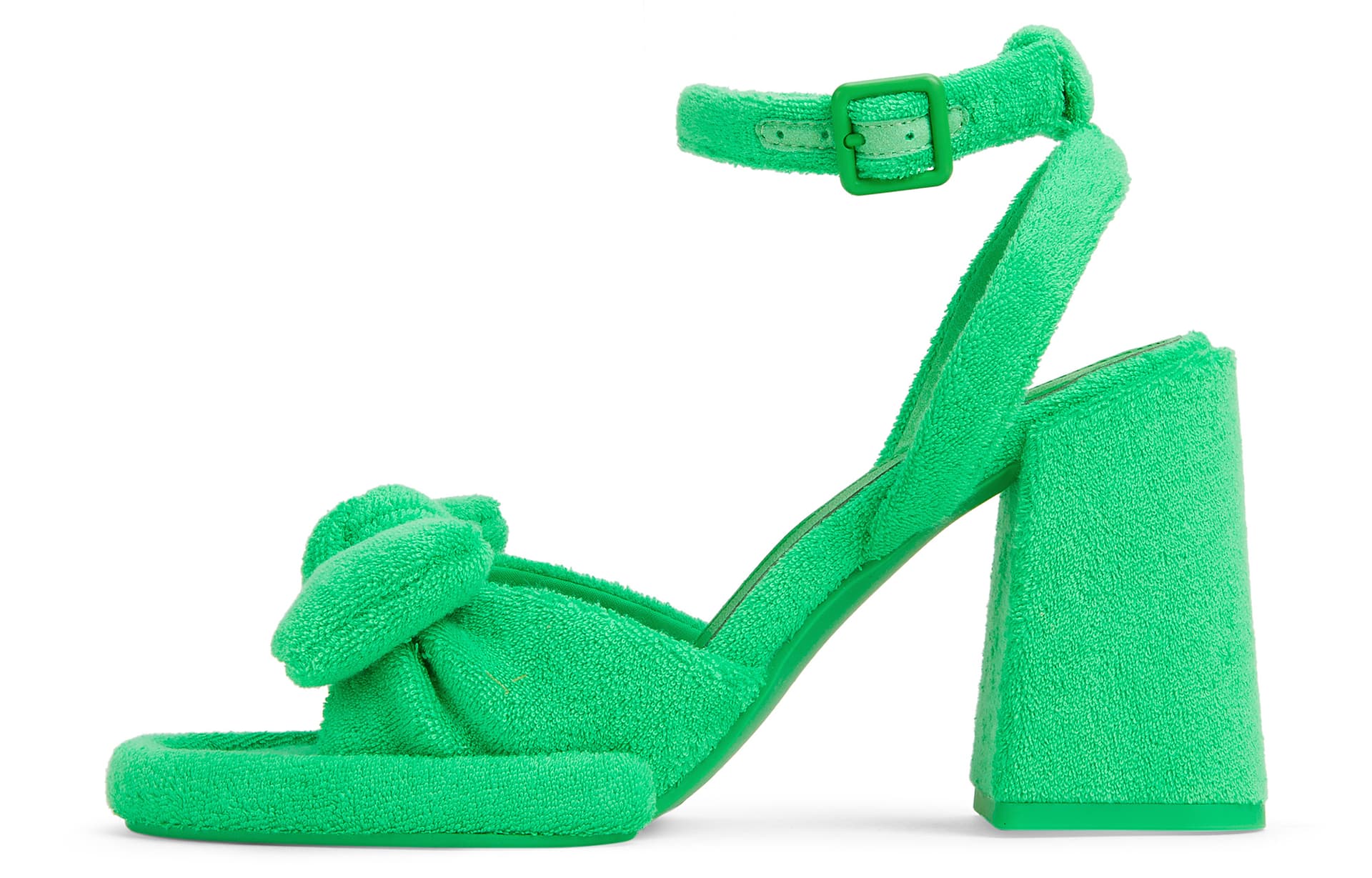 Шлёпанцы CHARLESKEITH ck PU 9.5cm PinkBLACK TEXTUREDGreen - изображение 1