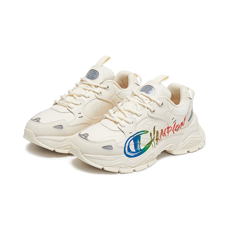 Кроссовки Champion Low Top Crepe Sneakers Женские Молочно-белый CAESAR Синий - изображение 3