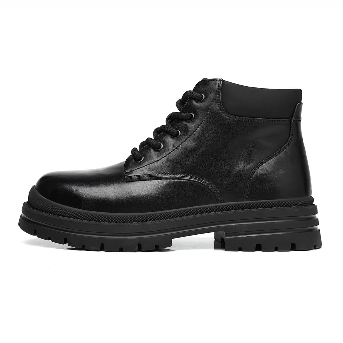 Ботинки HARSON Армейские ботинки черный флис с подкладкой мужской - изображение 1