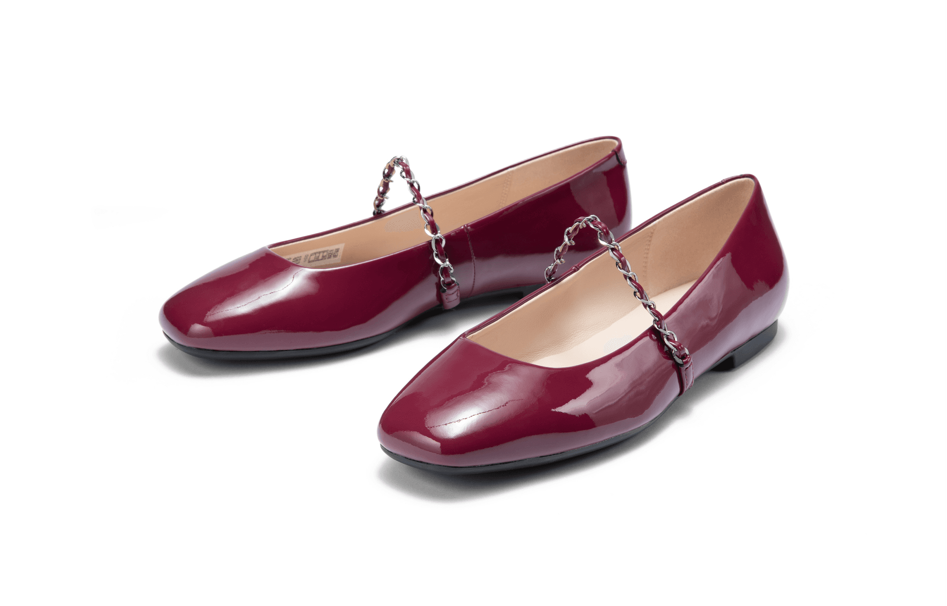 Ecco Dance Joy Collection Тонкие и без объема Туфли Мэри Джейн Женские Темный Камень-красный 234333 - изображение 2