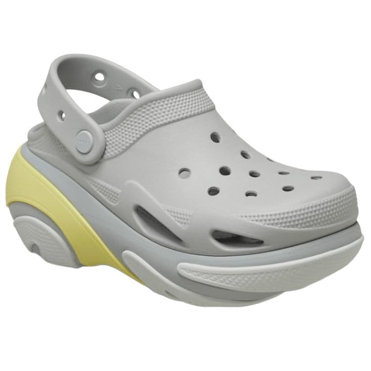 Сабо Crocs BUBBLE CRUSH CLOG Сабо из резины Женские Серые - изображение 3