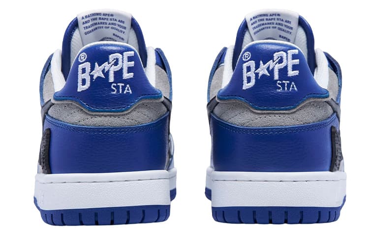 Кроссовки A BATHING APE SK8 Blue - изображение 3