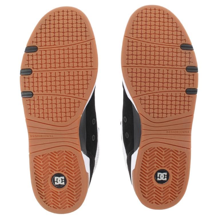 Кроссовки DCSHOES LEGACY SLIM Удобные и минималистичные спортивные лоу-топы мужские бело-черные - изображение 5