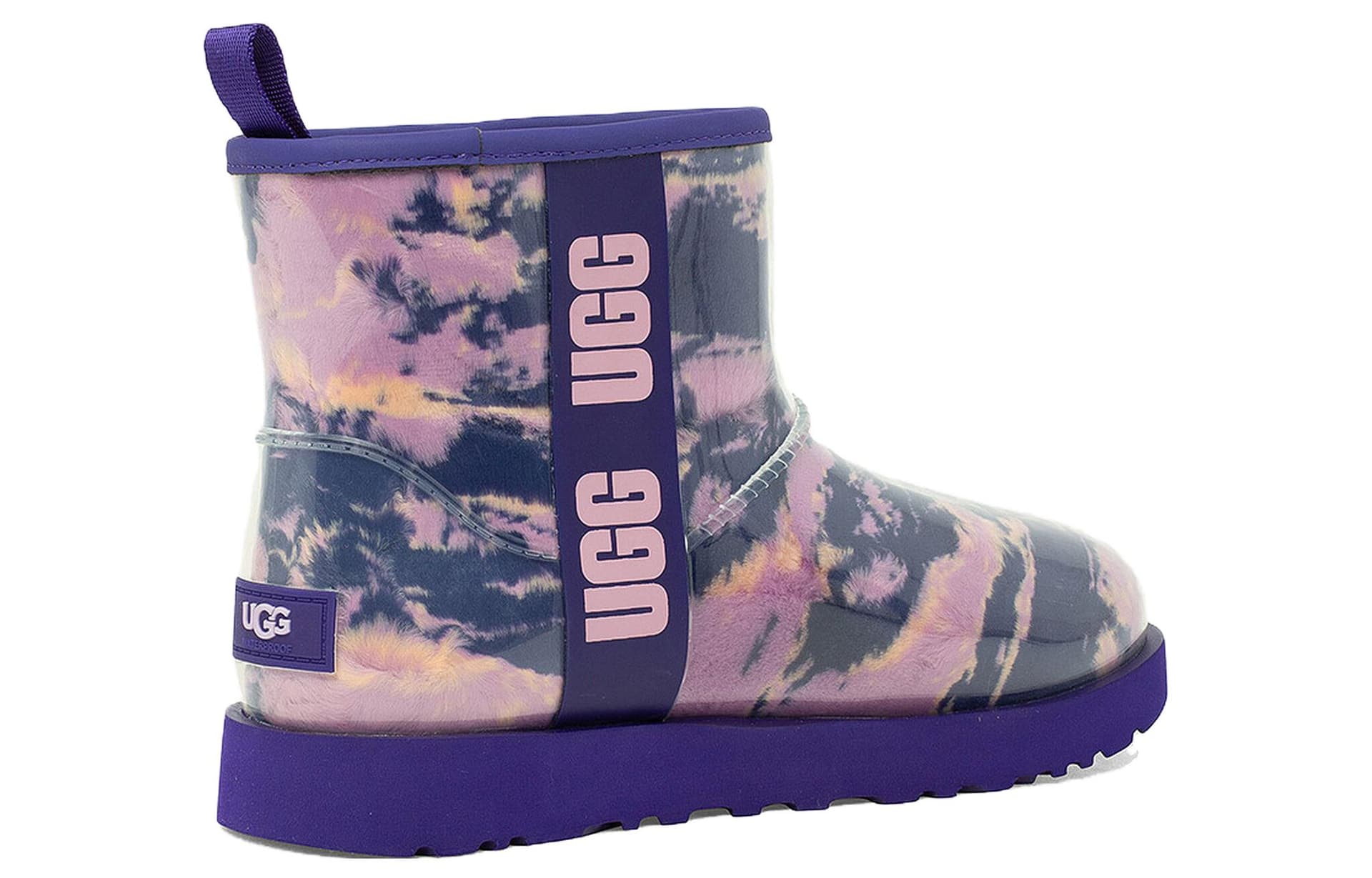 Ботинки зимние UGG Classic Clear Mini Marble Violet - изображение 3
