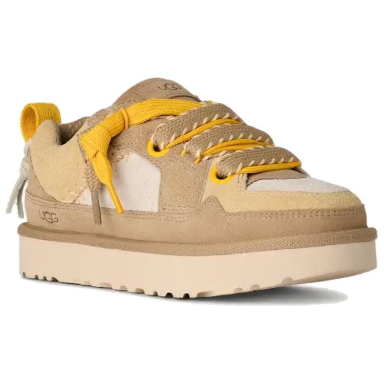 Кроссовки UGG Lowmel Biarritz Низкие Кеды Скейтборд Обувь Женская Горчичный - изображение 3
