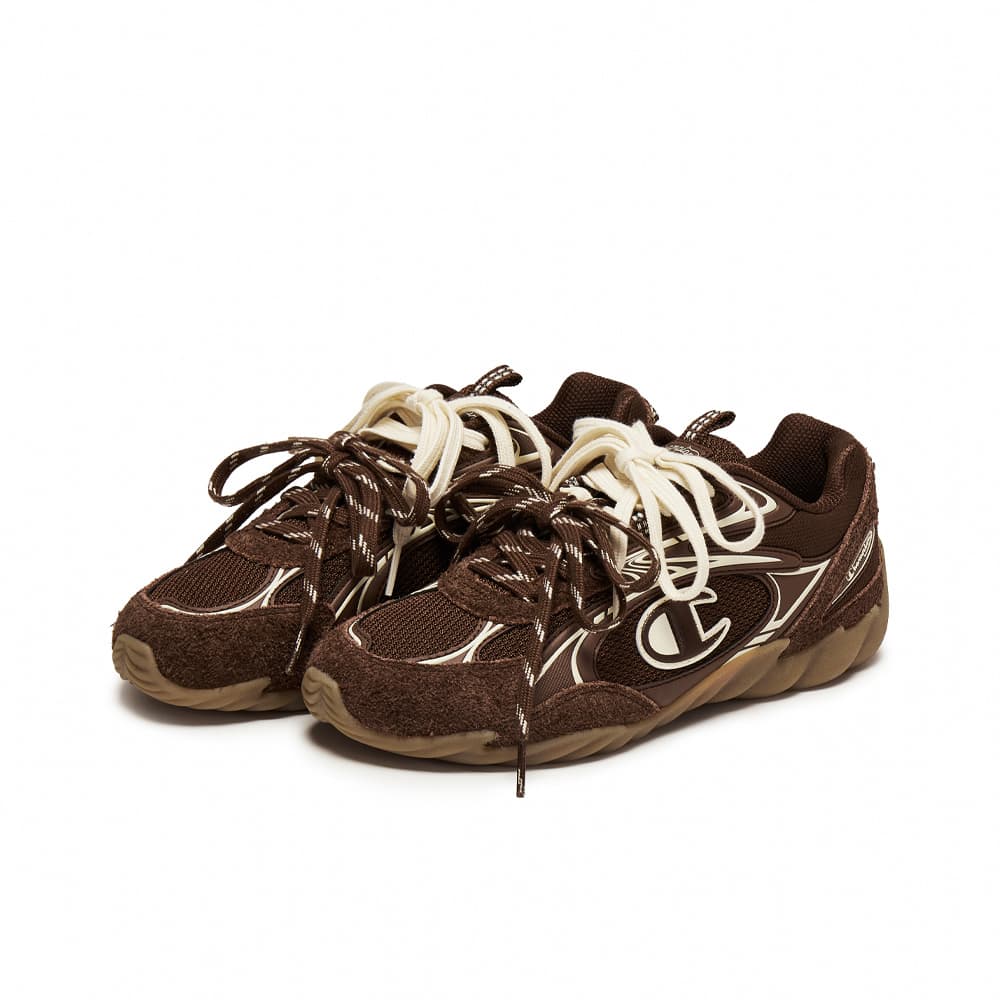 Кроссовки Champion Rochester Low Top Повседневная обувь Женская Шишечно-коричневый Льняная ткань - изображение 3