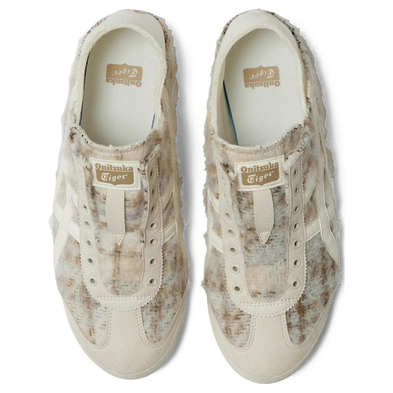 Кроссовки Onitsuka Tiger Mexico 66 Повседневная обувь Унисекс Бежевый Серый - изображение 4