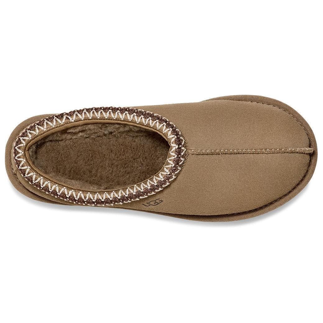 Ботинки зимние UGG Коровья спилок с флисовой подкладкой однотонный круглый носок короткий сноубутсы женские цвет антилопы - изображение 5