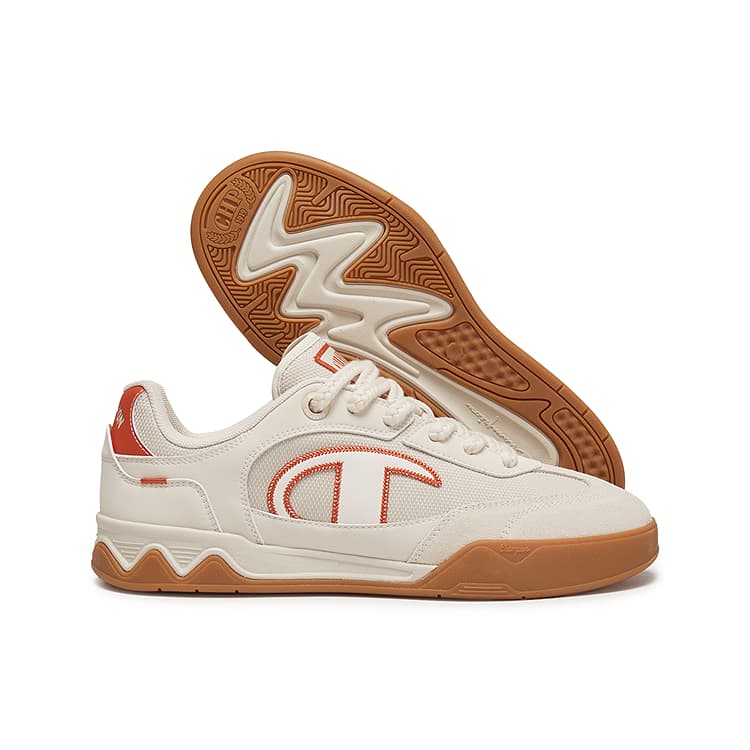 Кроссовки Champion Low Top Скейтборд Кроссовки Мужские Лен Глина Красный - изображение 2