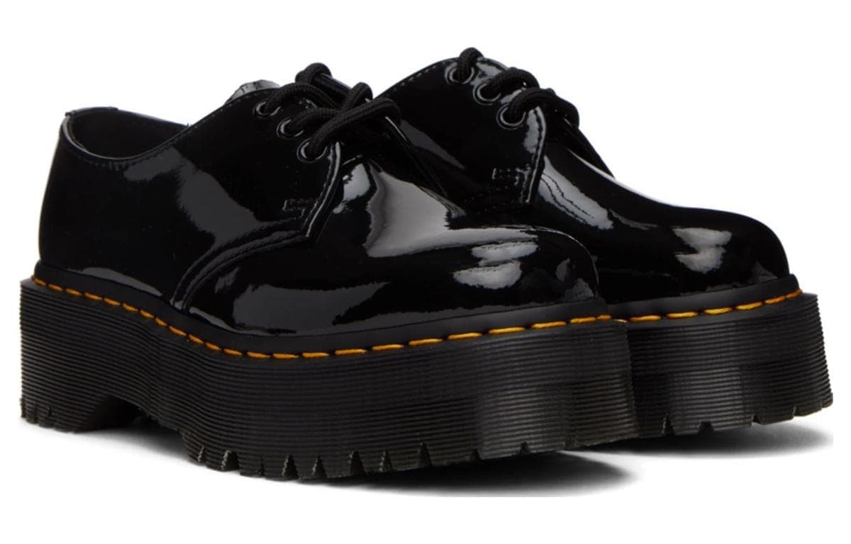 Тапочки Dr. Martens 1461 Patent Leather Platform Black - изображение 3