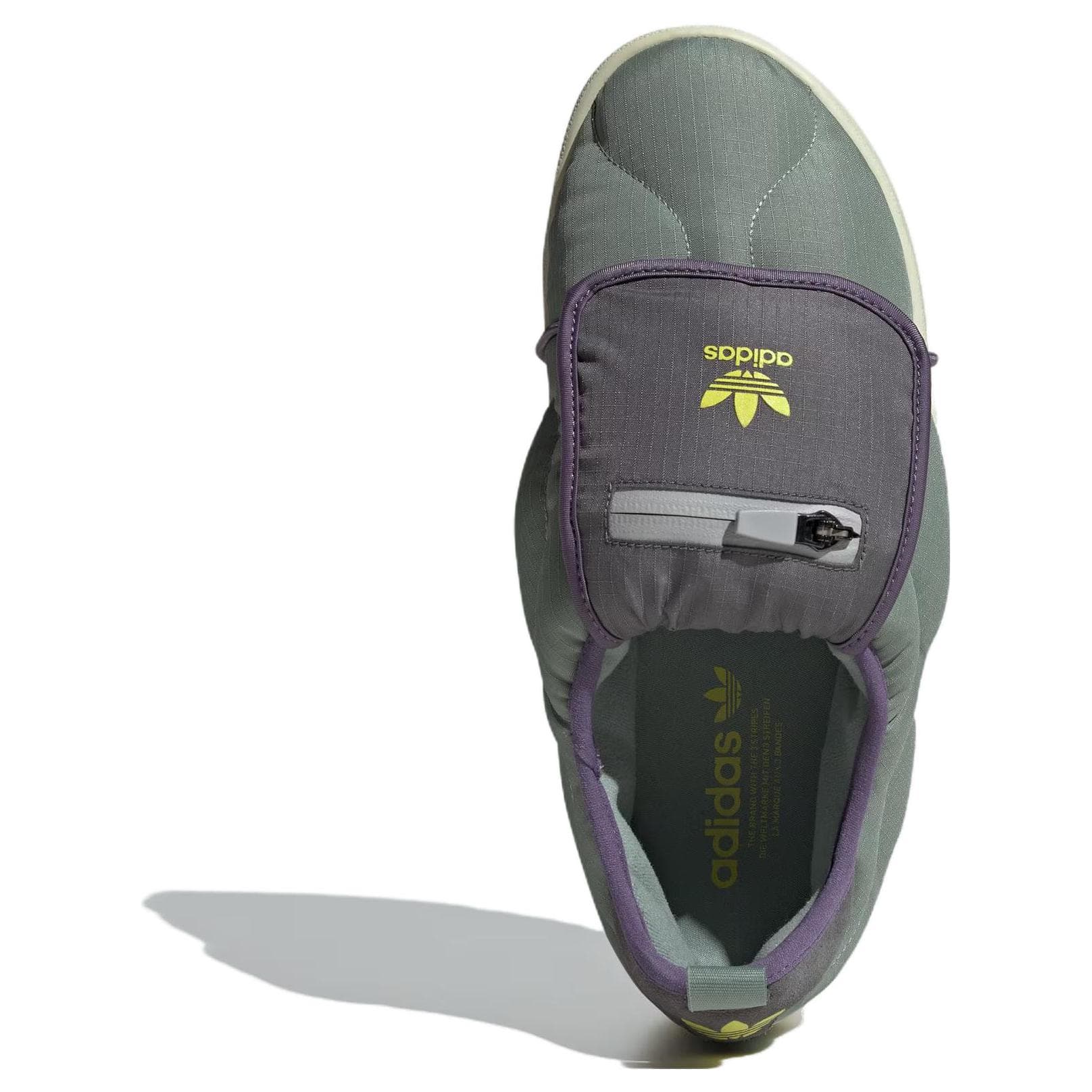 Кроссовки adidas Puffylette Green Grey - изображение 5